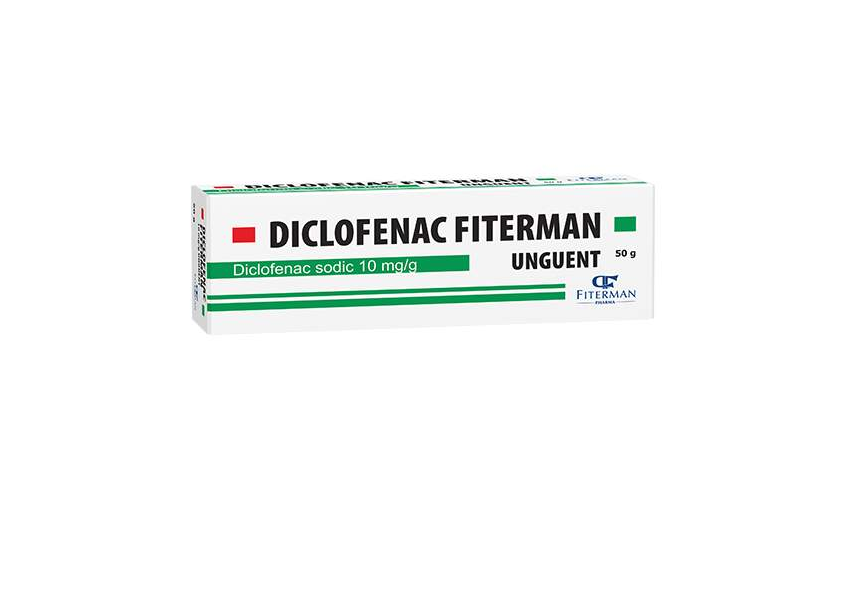 
Diclofenac Crema, 10 mg/g, 35 g, Fiterman