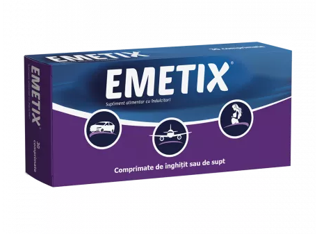 Emetix, 30 comprimate, Fiterman 