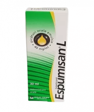 Espumisan L, 40 mg/ml picături orale, emulsie, 30 ml, Berlin-Chemie Ag 