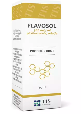 Flavosol solutie orala, 300 mg/ml, 25 ml, Tis Farmaceutic 