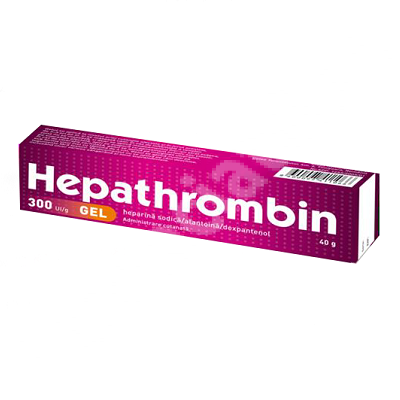 Hepathrombin gel 300UI/g, 40 g, Hemofarm