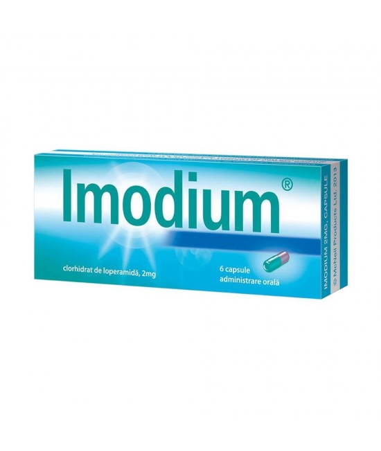Imodium 2 mg,  6 capsule