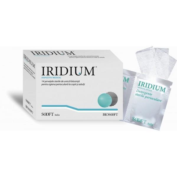 Iridium - Șervetele sterile, 20 bucăți, Biosooft Italia