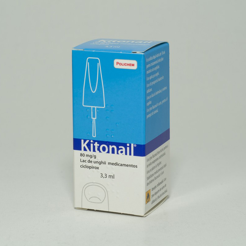 Kitonail 80 mg/g, 3.3 ml, Polichem