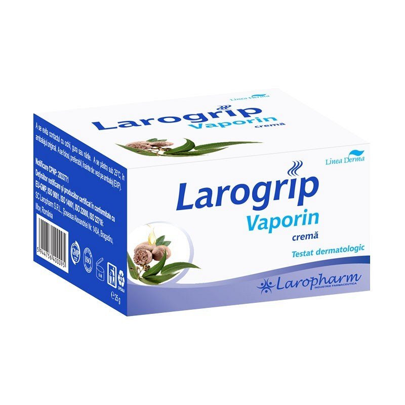 Larogrip vaporin crema, 25g, Laropharm
