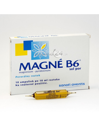 Magne B6 100mg, 10x10 ml fiole, Sanofi Aventis