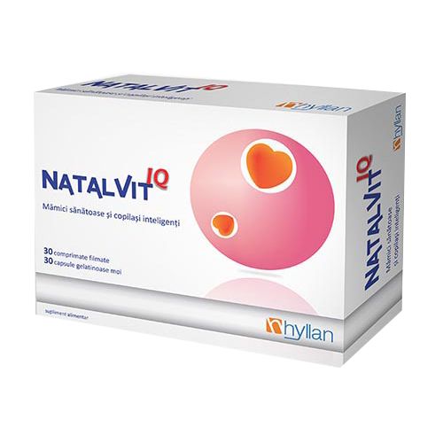 Natalvit IQ, 60 capsule, Hyllan