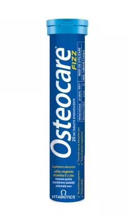 Osteocare Fizz efervescent, 20 comprimate, Vitabiotics 