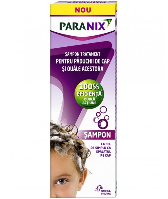 Paranix șampon 100 ml, Omega