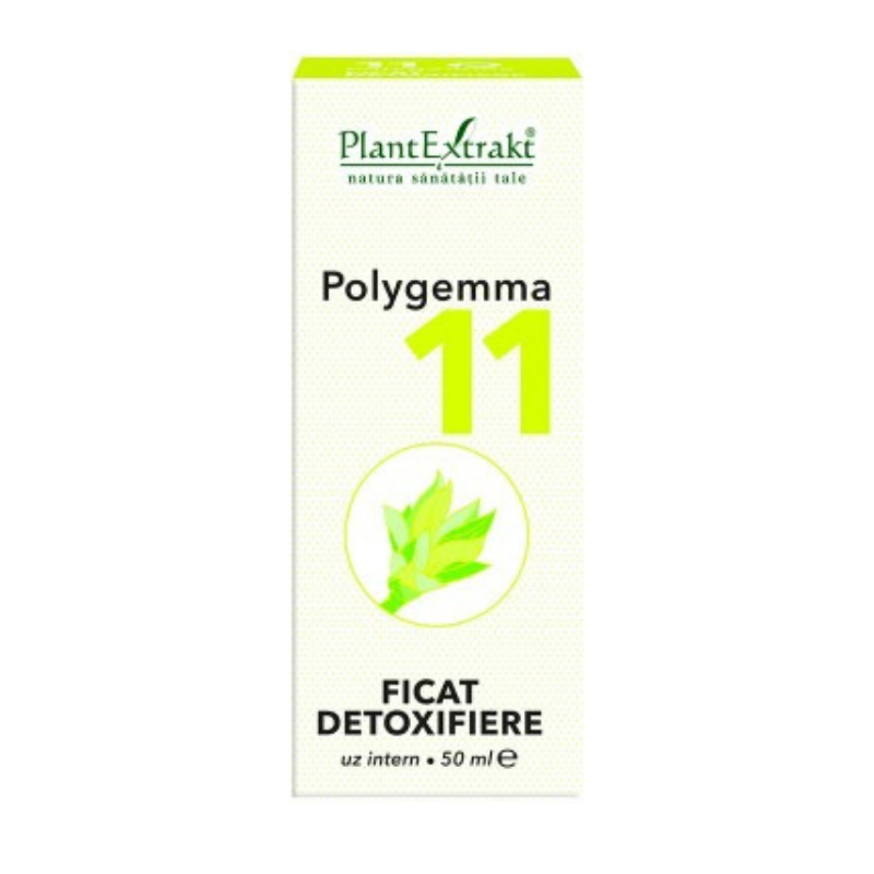 Polygemma 11 Ficat detoxifiere, 50 ml, Plant Extrakt