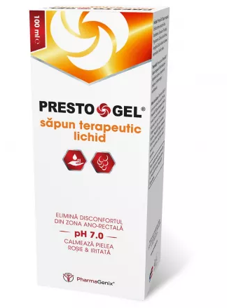 Sapun terapeutic Prestogel, 100 ml, Pharmagenix 