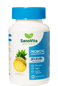 Probiotic Adulți Jeleuri pentru Digestie Sănătoasă, 60 buc