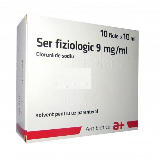 SER FIZIOLOGIC 9 mg/ml x 10 SOLV. PT. UZ PARENT. 9mg/ml