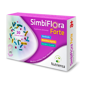 SimbiFlora Forte, 20 cps, Antibiotice