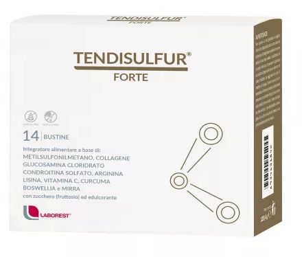 Tendisulfur Forte, 14 plicuri, Laborest Italia 