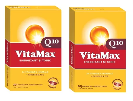 Pachet Vitamax Q10, 30+30 capsule, Perrigo 