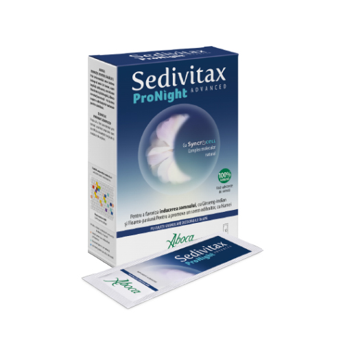 ABOCA SEDIVITAX PRONIGHT ADVANCED 10 PLICURI