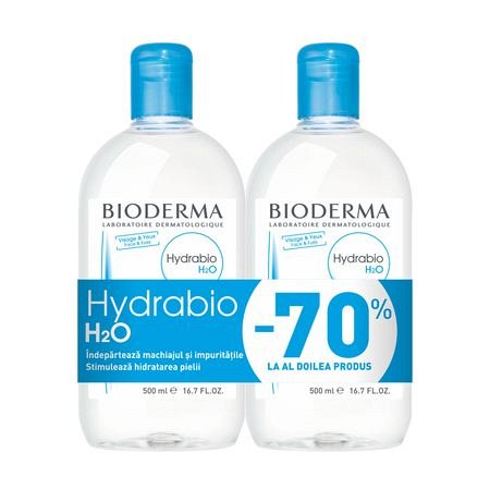 BIODERMA HYDRABIO H2O PROMO 1+1(70%RED AL 2-LEA PRODUS)