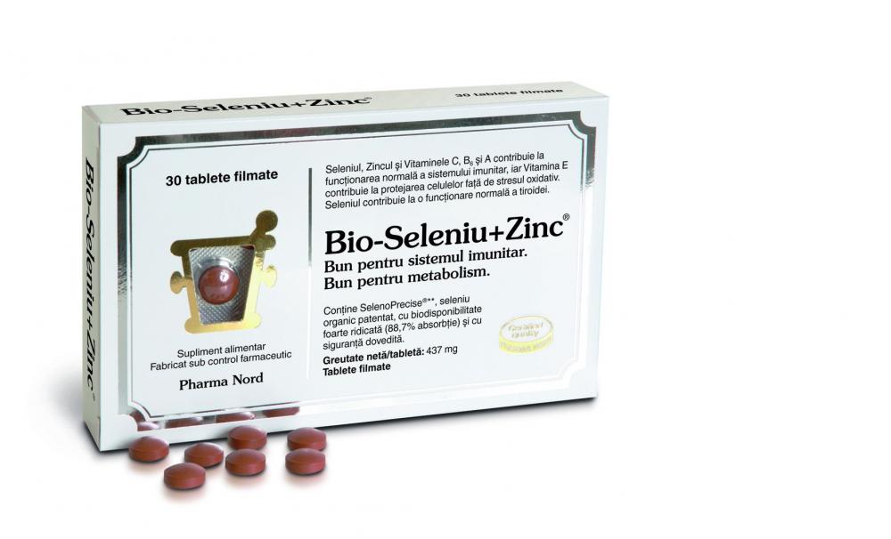 Bio-Seleniu + Zinc 30 tablete