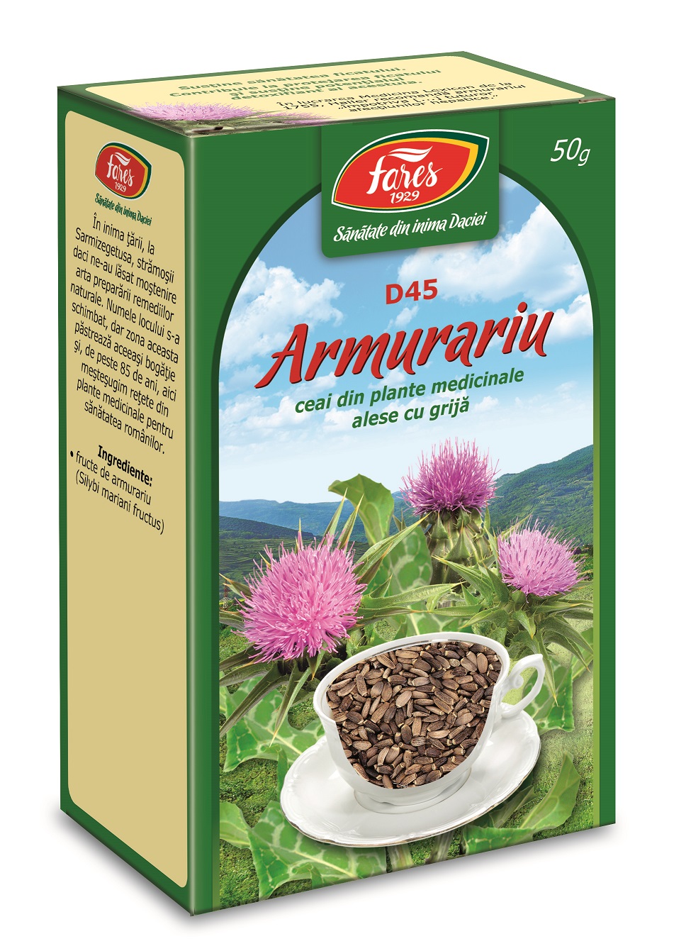 CEAI DE ARMURARIU FRUCTE 50G FARES