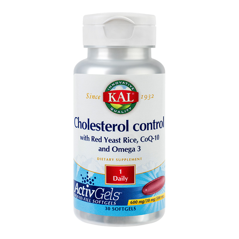 SECOM Choresterol control with Red Yeast Rice+COQ10+Omega 3 30 capsule