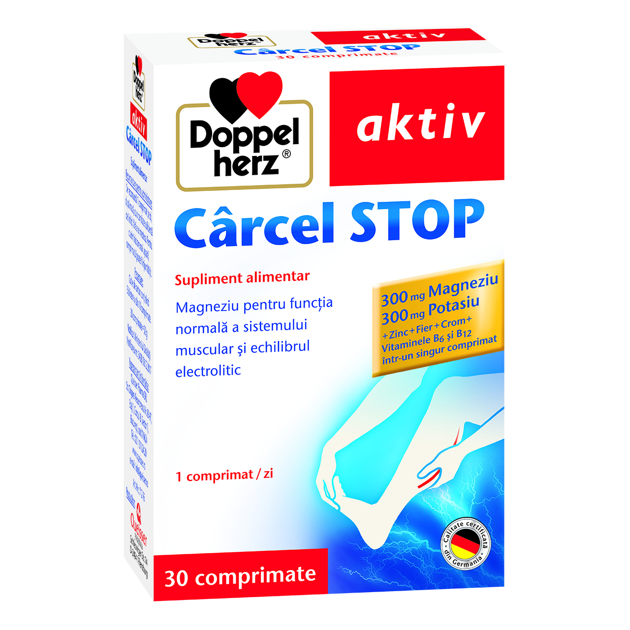 DOPPELHERZ CARCEL STOP 30 COMPRIMATE