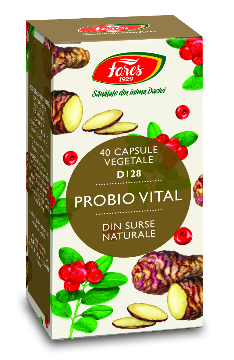 FARES PROBIO VITAL D128 X 20 CAPSULE