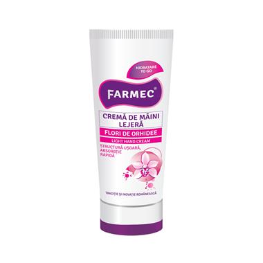 Farmec Crema de maini lejera cu flori de Orhidee 100 ml