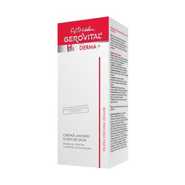 Gerovital H3 Derma+ Crema antirid contur ochi 15 ml