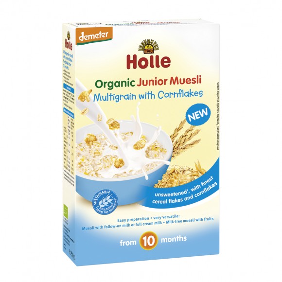 HOLLE MIX DE CEREALE CU FULGI DE PORUMB 250 MG