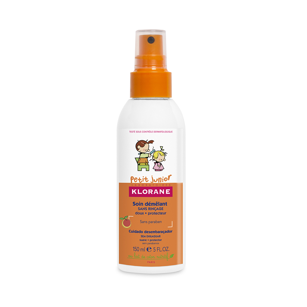 KLORANE JUNIOR SPRAY PENTRU DESCURCAREA PARULUI CU AROMA DE PIERSICA 150 ML