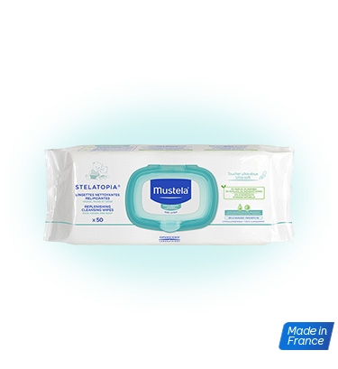 MUSTELA STELATOPIA SERVETELE CURATATOARE RELIPIDIZANTE 50BUCATI