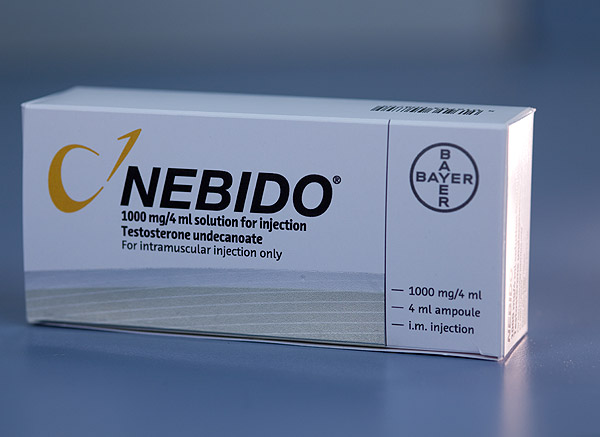 NEBIDO 1000 mg/4 ml X 1 SOL. INJ. 1000mg/4ml BAYER AG W63885.