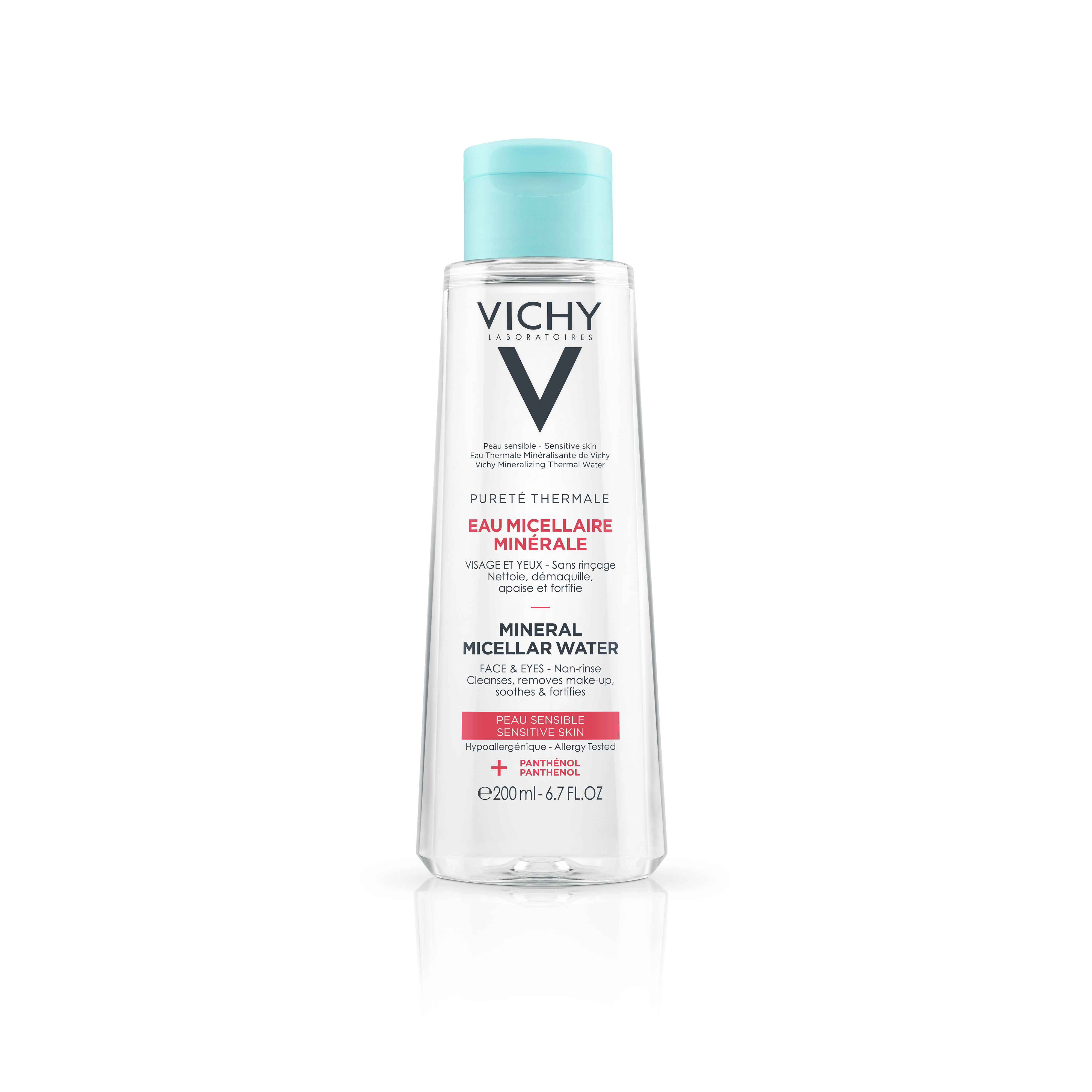 VICHY PURETE THERMALE SOLUTIE MICELARA DE CURATARE SI DEMACHIERE PENTRU TEN SENSIBIL 200 ML