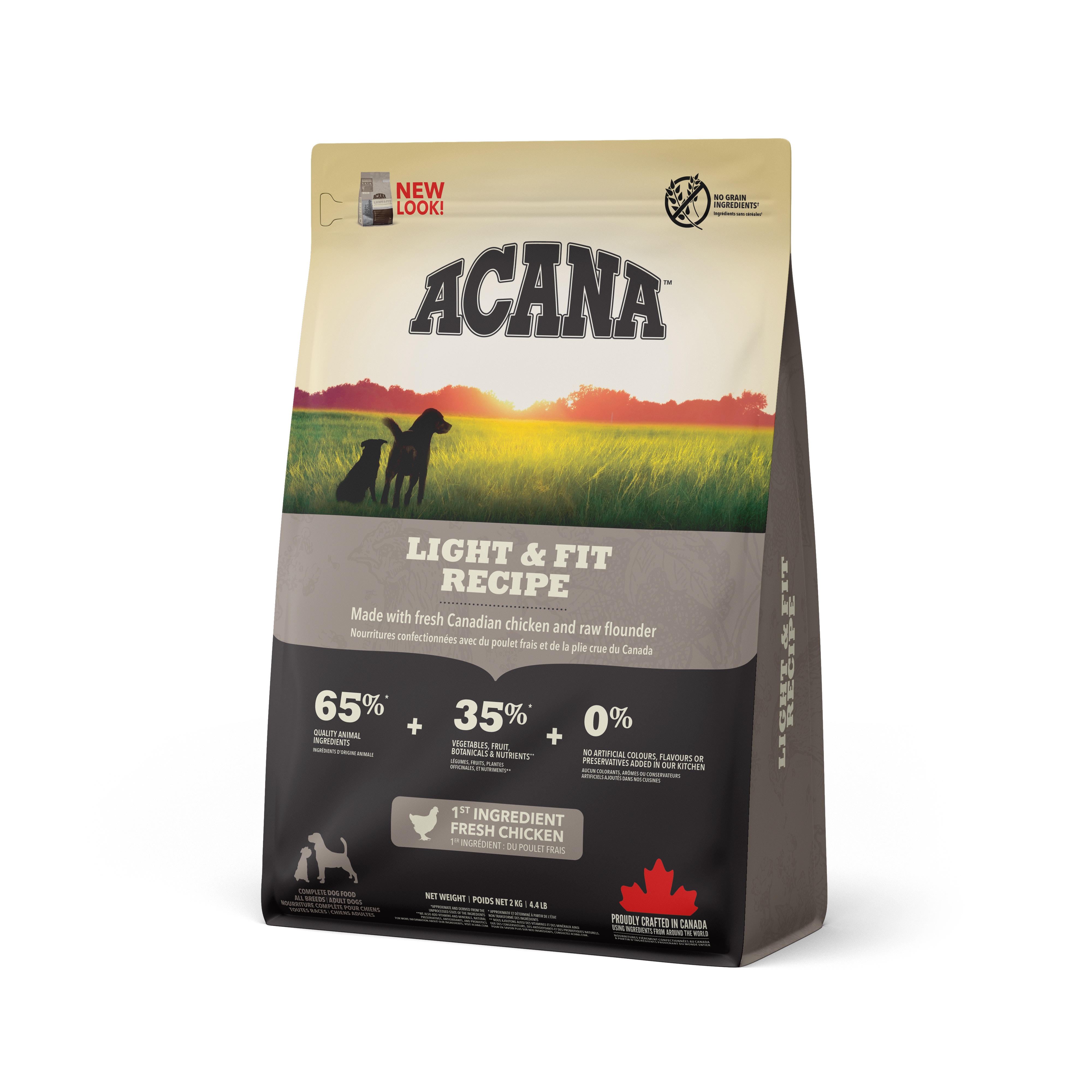 Hrană uscată câini - ACANA Dog Light & Fit 2 kg, magazindeanimale.ro