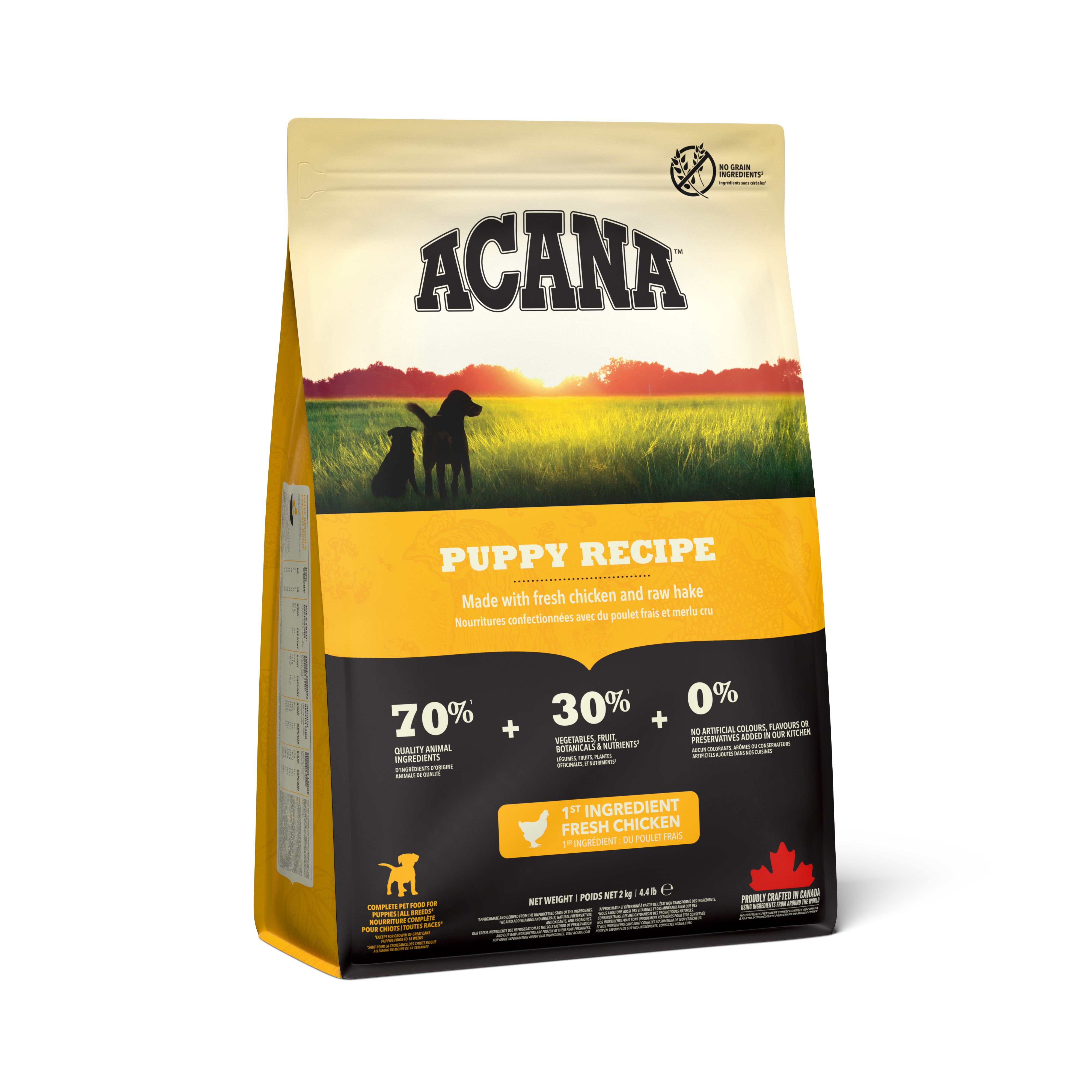 Hrană uscată câini - ACANA Dog Puppy & Junior Mediu 2 kg, magazindeanimale.ro