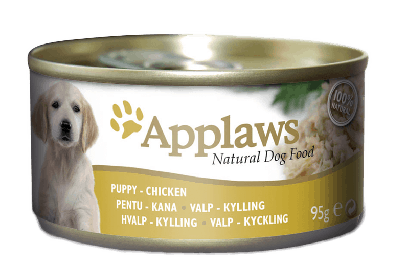 Hrană umedă câini - Applaws Dog conservă Junior cu Pui & Vită 95g, magazindeanimale.ro