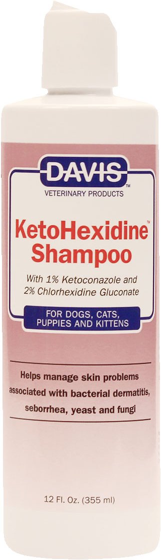 Întreținere piele și blană - Davis Sampon Ketohexidine, 355 ml, magazindeanimale.ro
