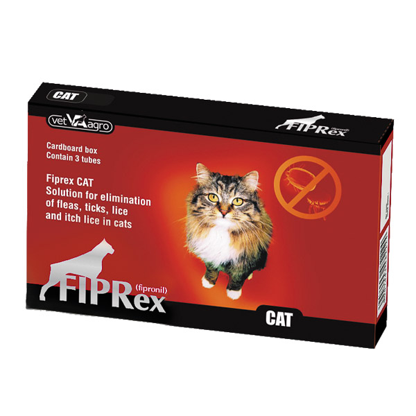 Antiparazitare - Fiprex Cat x 3 pipete, magazindeanimale.ro