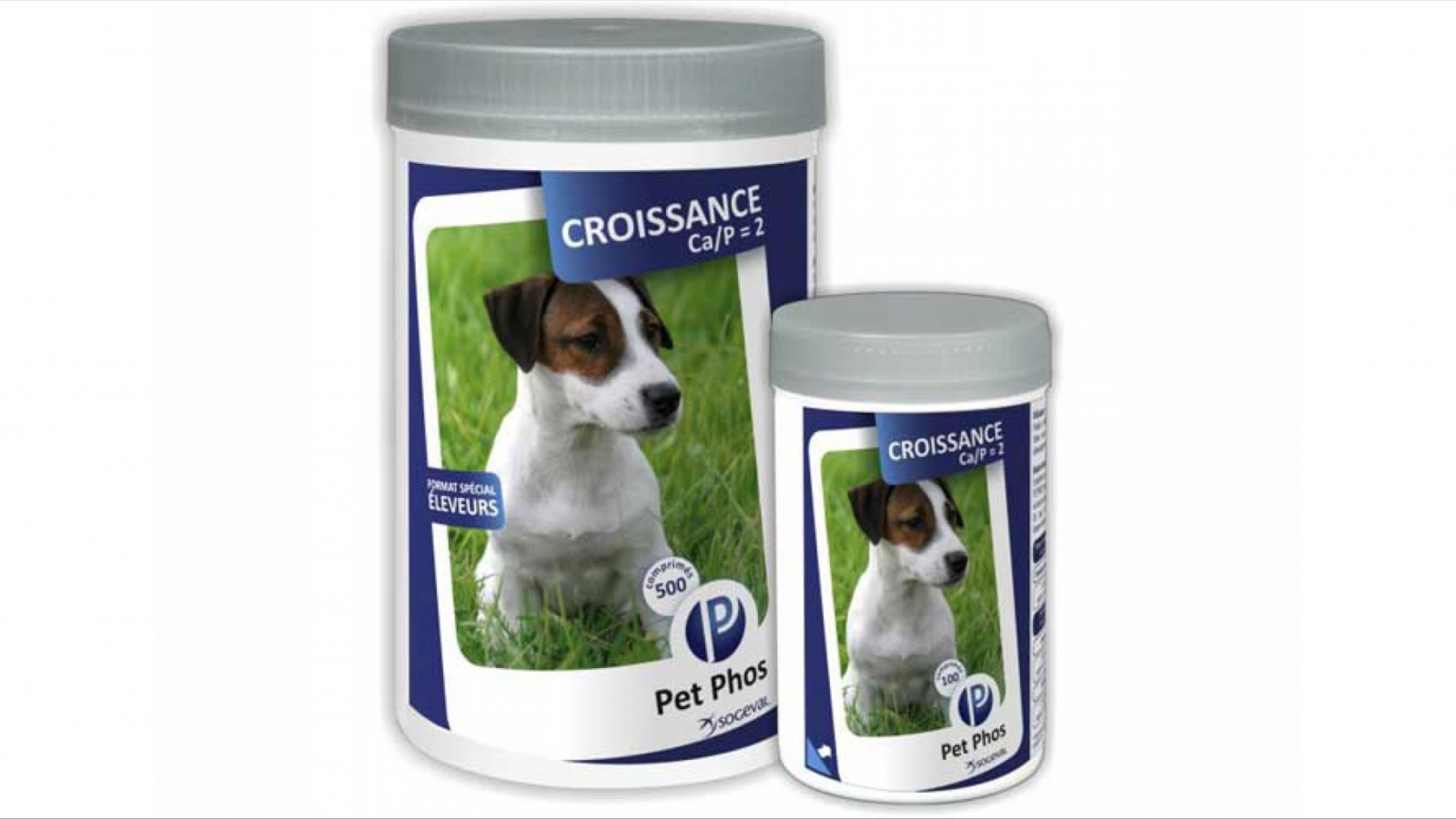 Suplimente nutritive - Pet Phos Croissance CA/P2 100 tablete, magazindeanimale.ro