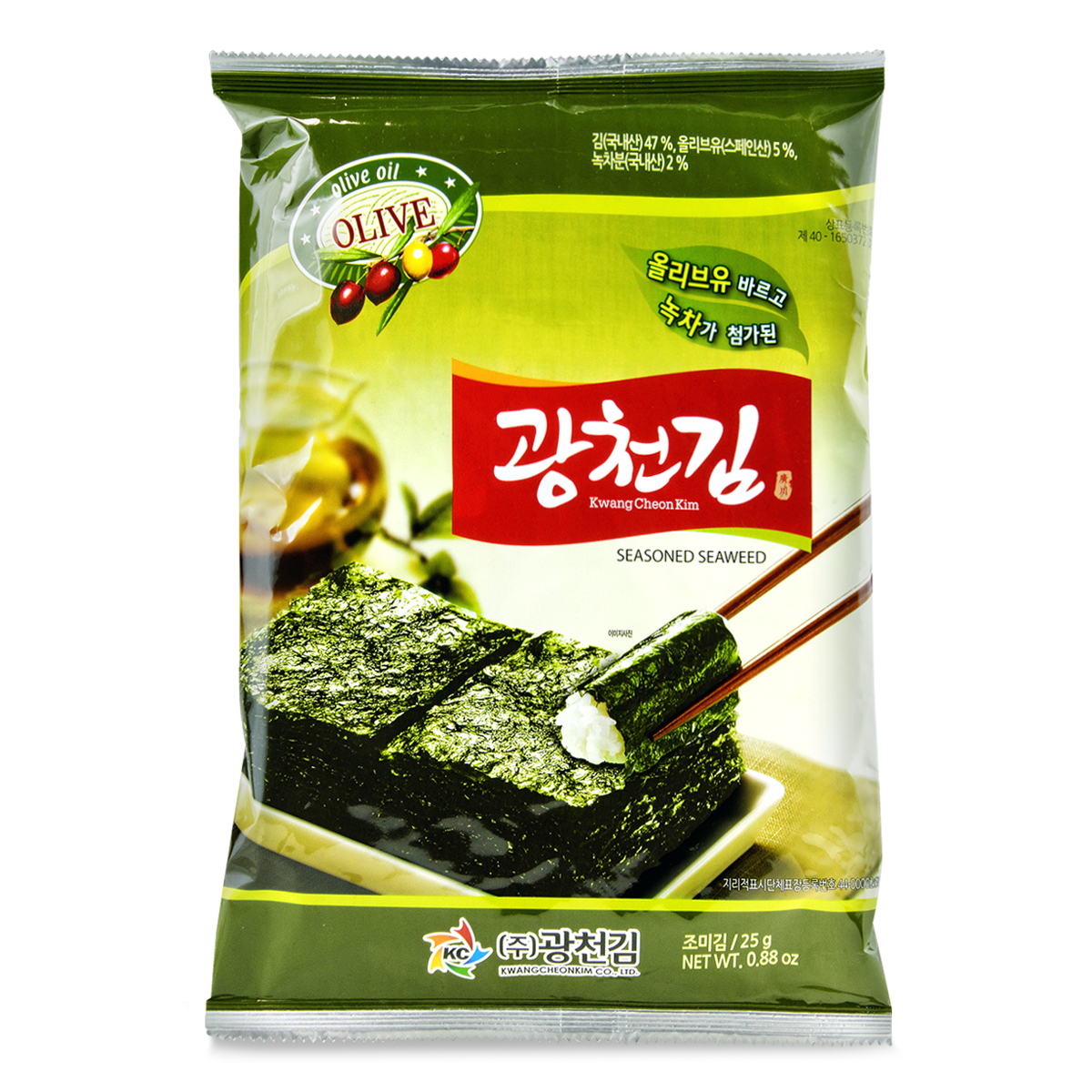 Alge marine, tofu, soia - Alge marine prajite cu ulei de masline 25g, asianfood.ro