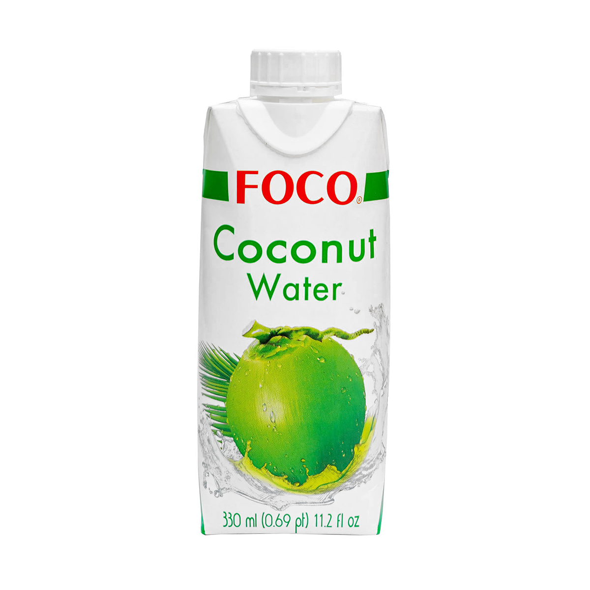 Bauturi racoritoare, ceai, cafea, apa de cocos - Apa de cocos pura FOCO 330ml, asianfood.ro