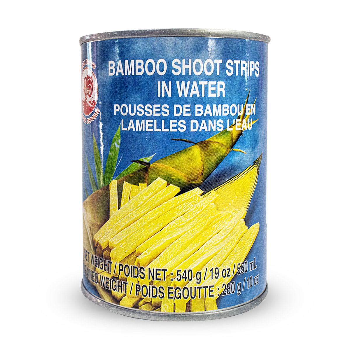 Conserve si muraturi - Muguri de bambus STRIPS COCK 540g, asianfood.ro