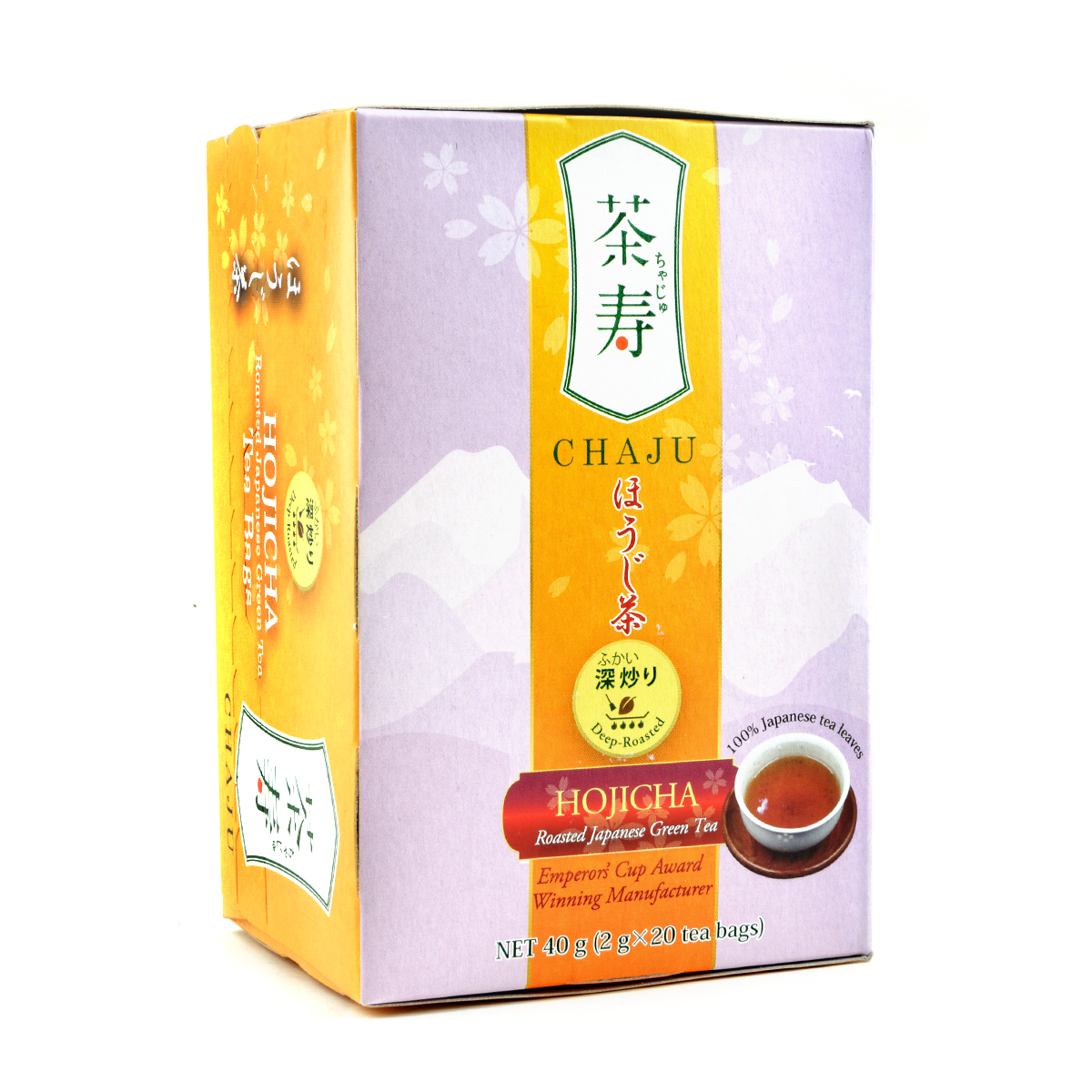 Ceai, cafea, bauturi fara alcool - Ceai verde japonez Hojicha CHAJU (20x2g) 40g, asianfood.ro