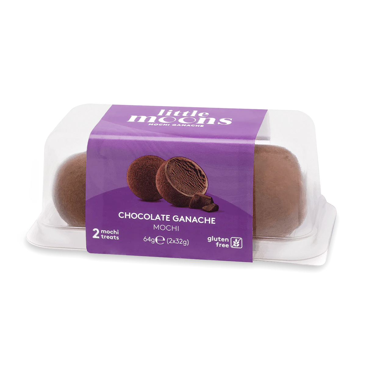 Exclusiv in magazine - Chocolate Ganache Mochi LITTLE MOONS 64g, asianfood.ro