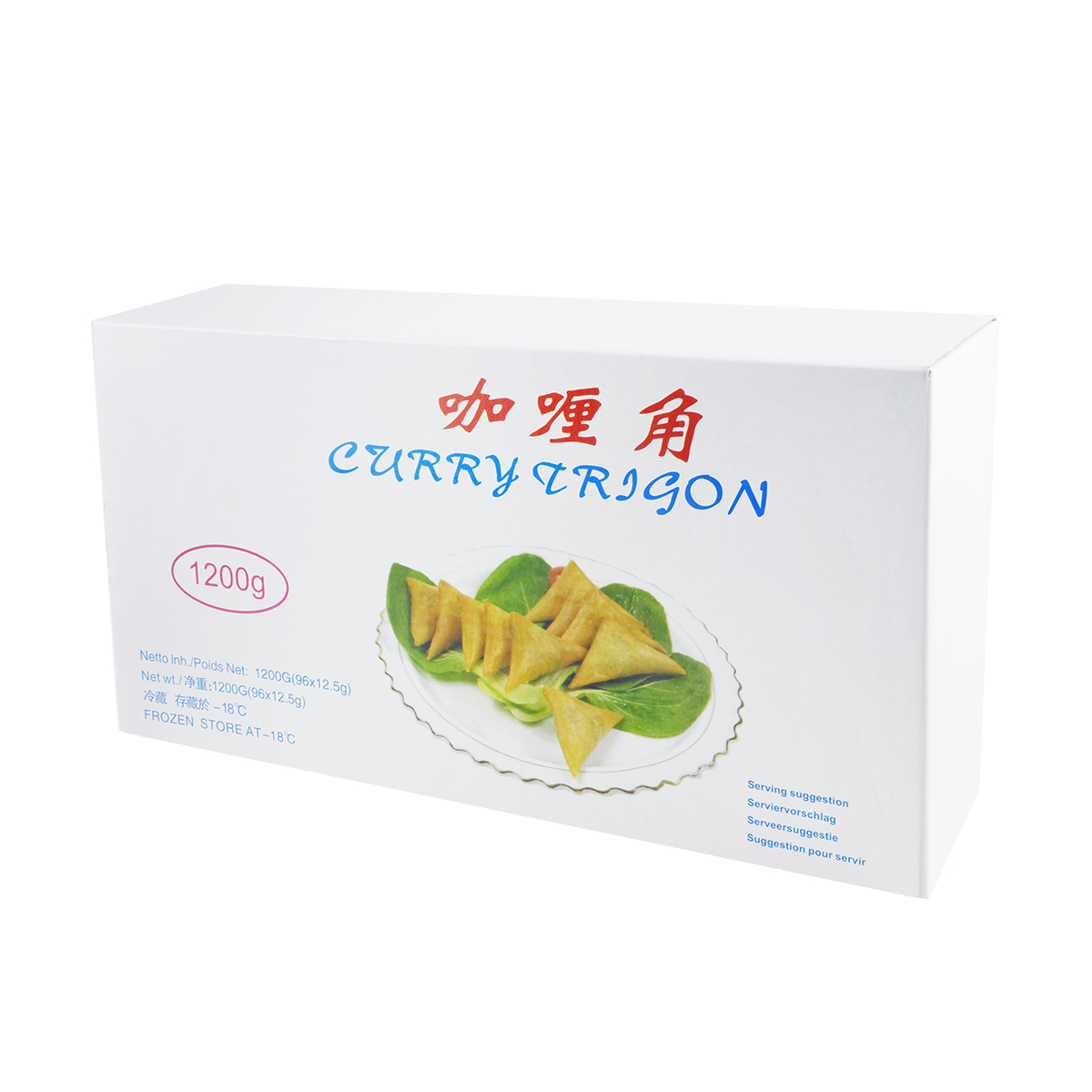 Exclusiv in magazine - Curry samosa TSINGTAO (96x12.5g) 1.2kg
, asianfood.ro