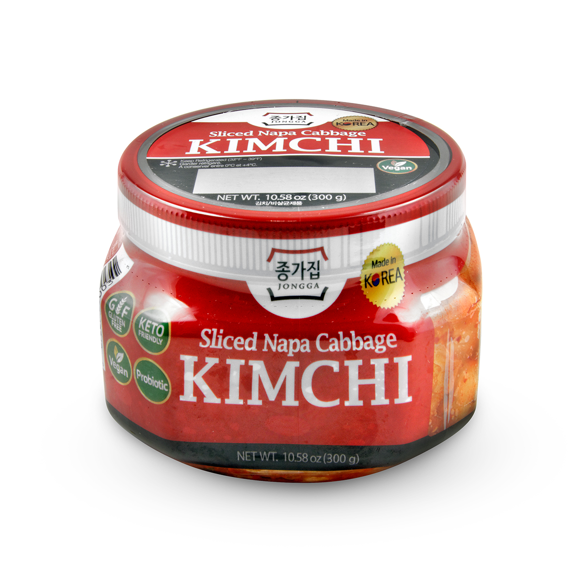 Exclusiv in magazine - Kimchi Vegan JONGGA 300g, asianfood.ro