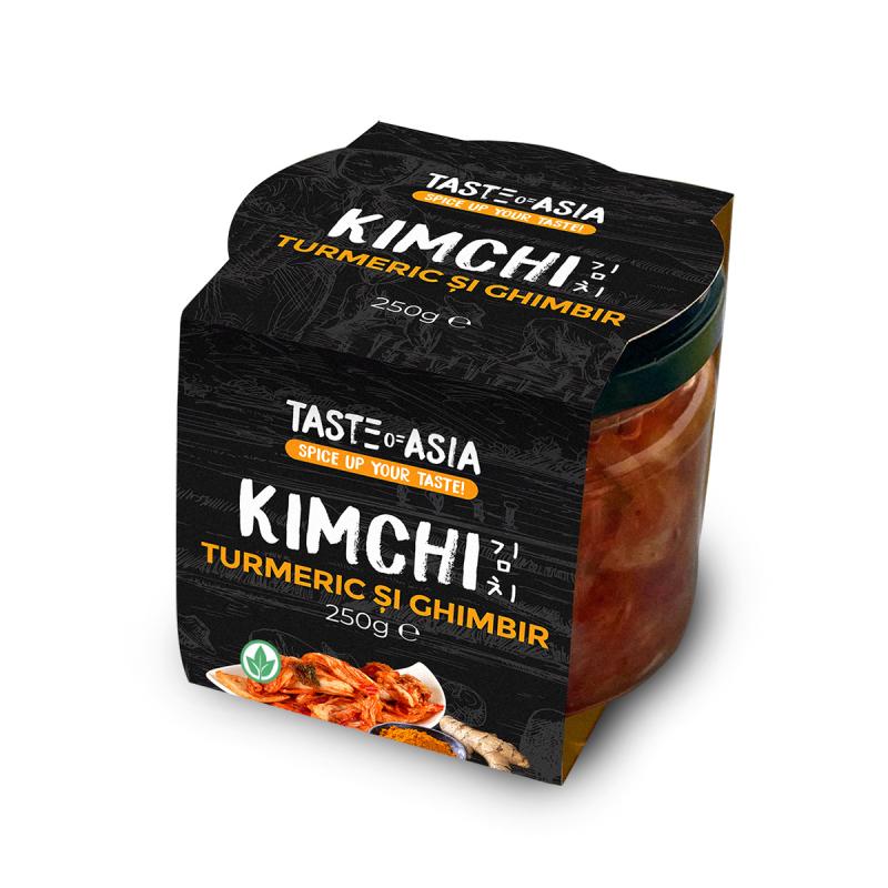 Exclusiv in magazine - Kimchi Vegan Turmeric & Ghimbir TOA 250g, https:asianfood.ro