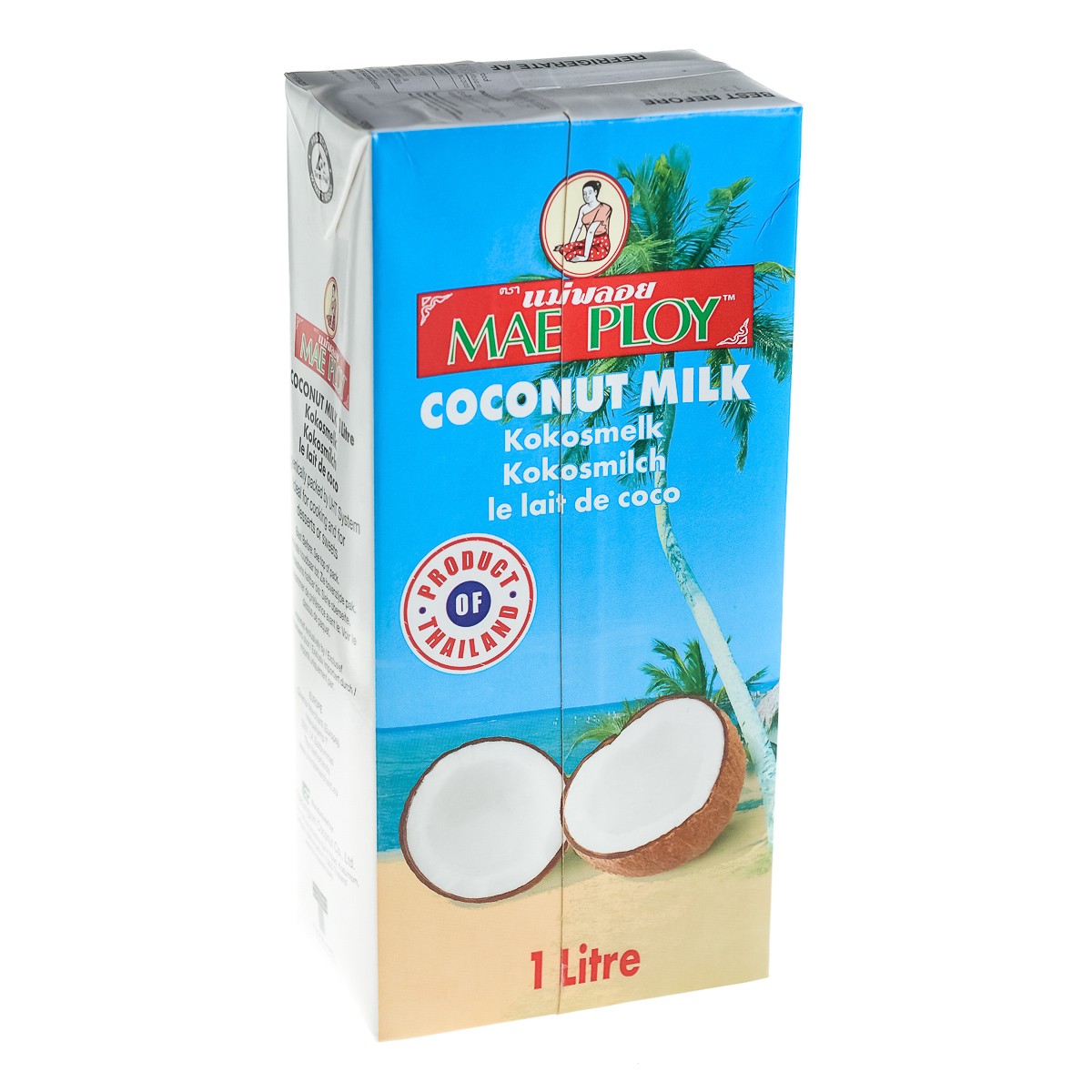 Lapte de cocos - Lapte de cocos MAE PLOY 1L, asianfood.ro