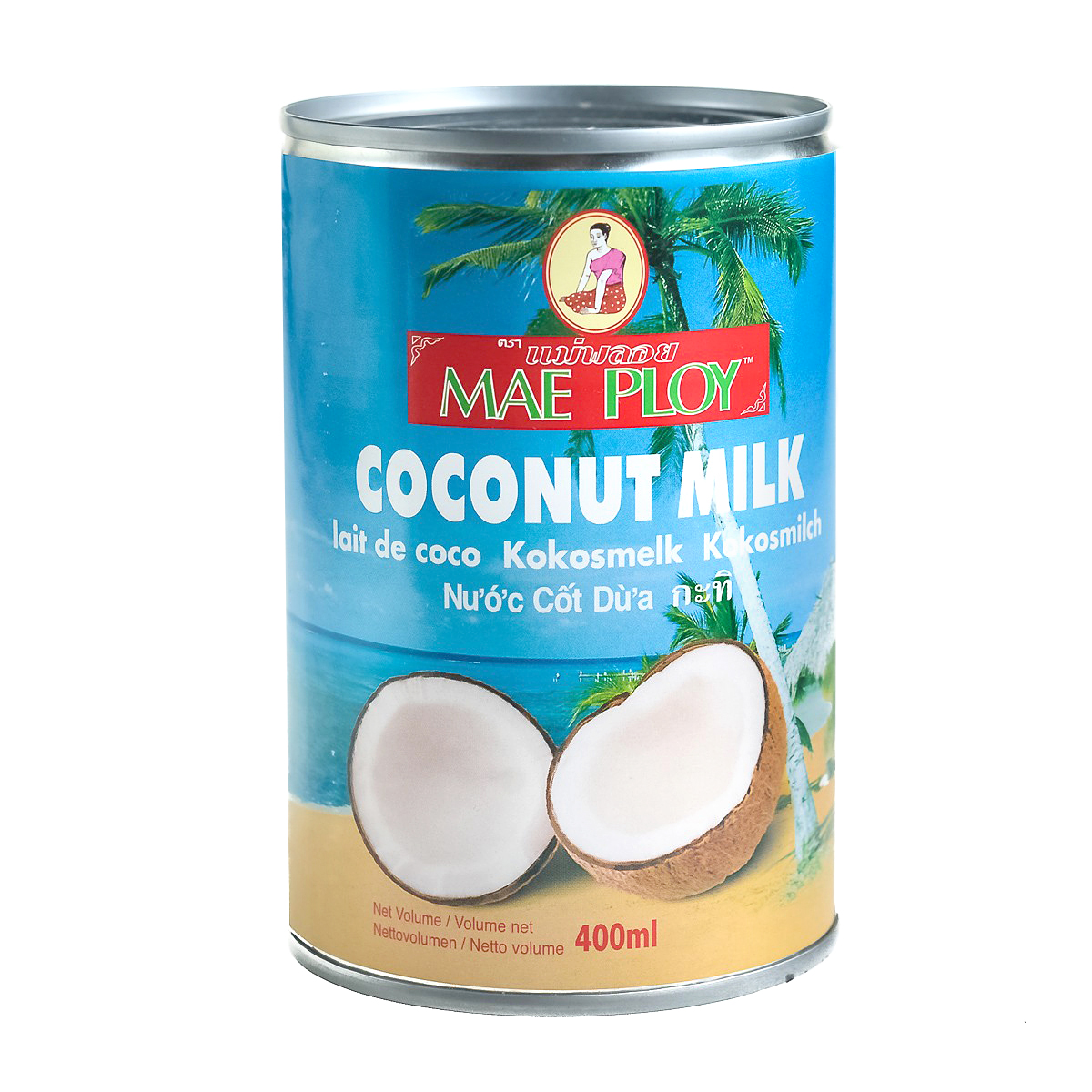 Lapte de cocos - Lapte de cocos MAE PLOY 400ml, asianfood.ro